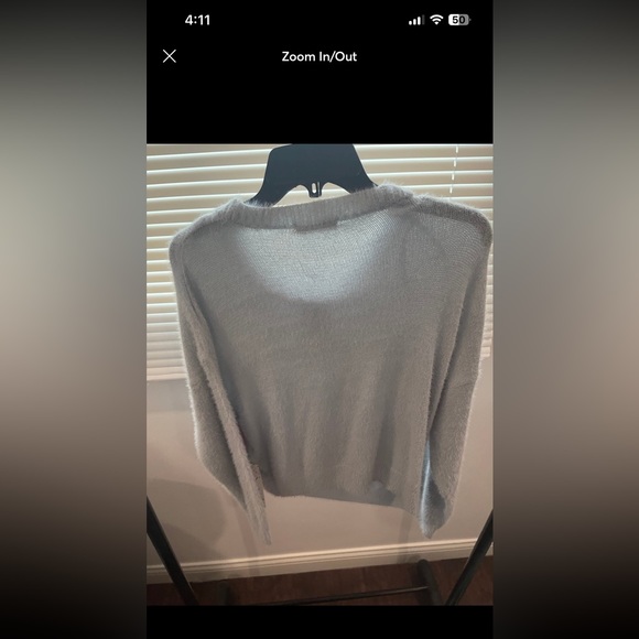 Brand new sweaters pink and blue both size large - Picture 3 of 5